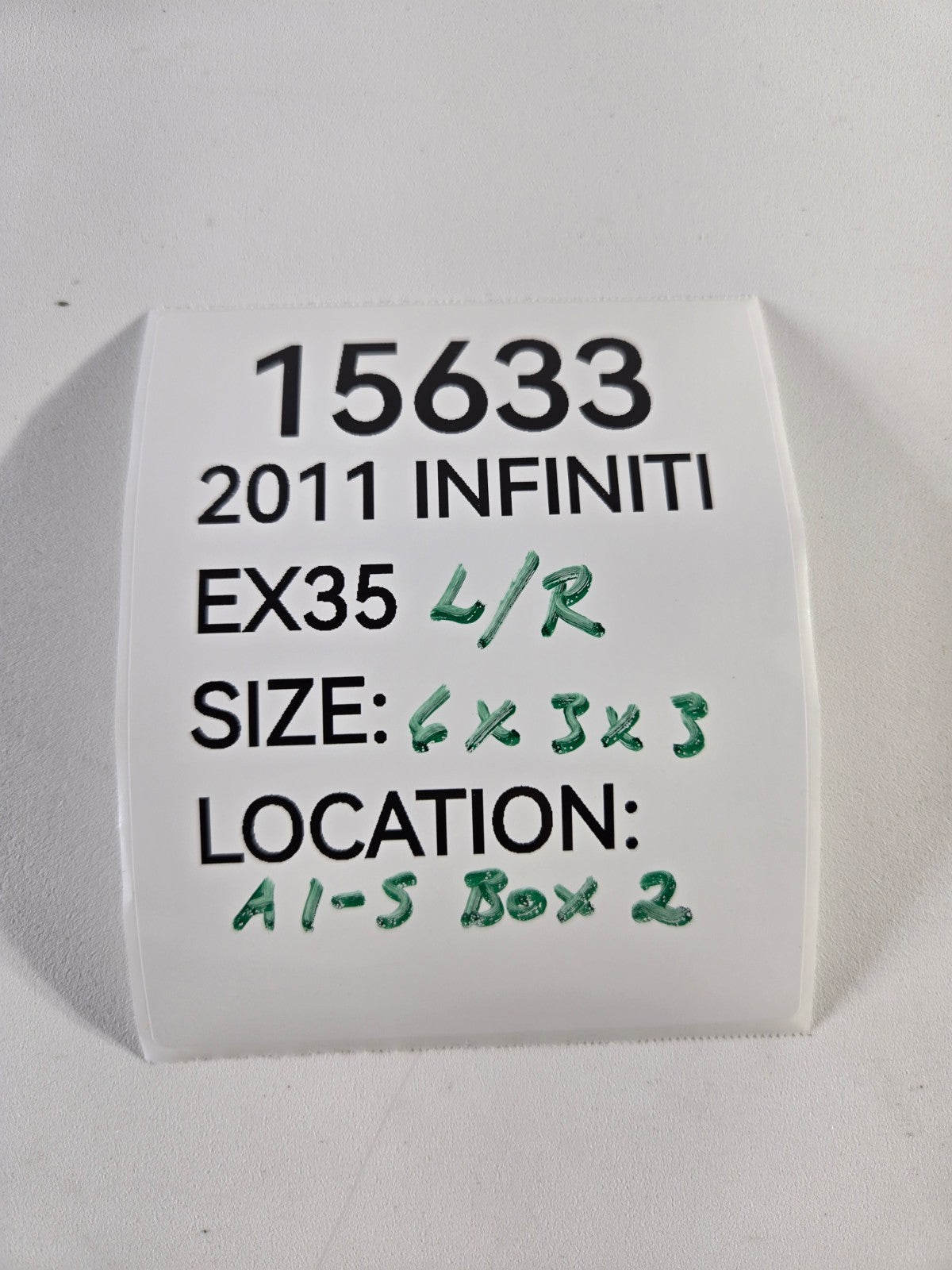 2008 2017 Infiniti EX35 EX37 QX50 Left Right Rear Wheel ABS Speed Sensor OEM