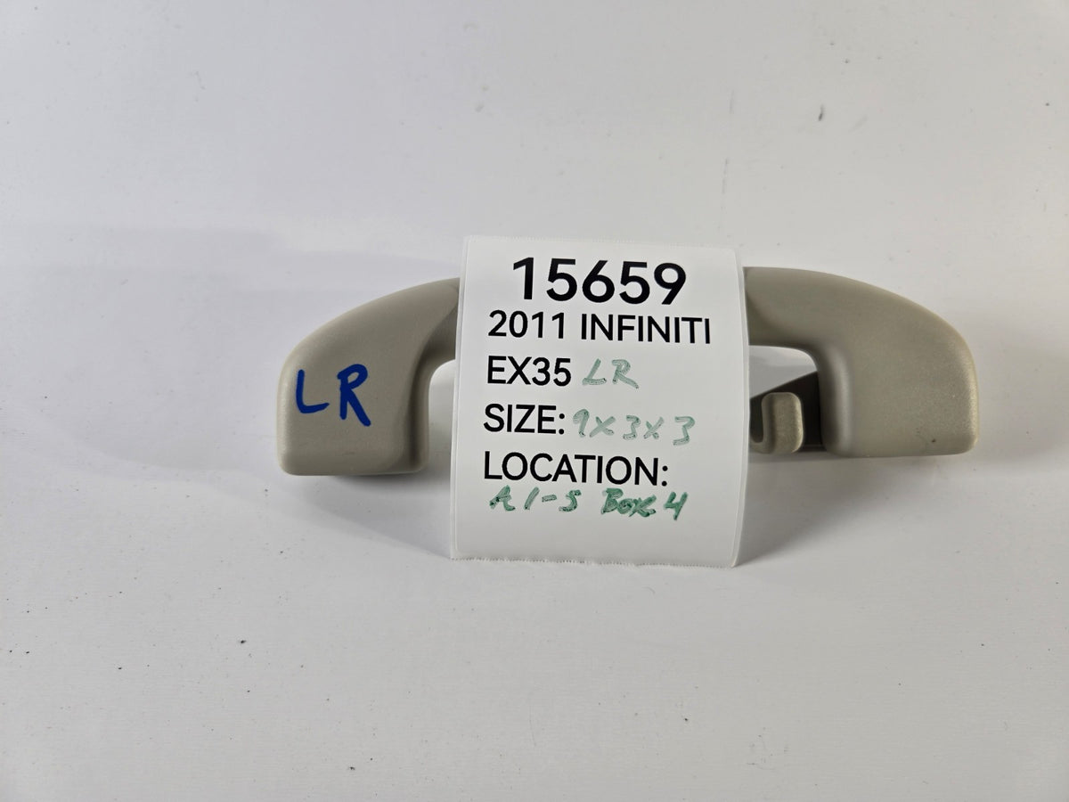 2008-2012 Infiniti EX35 EX37 QX50 Left Rear Roof Grip Grab Handle OEM 15659