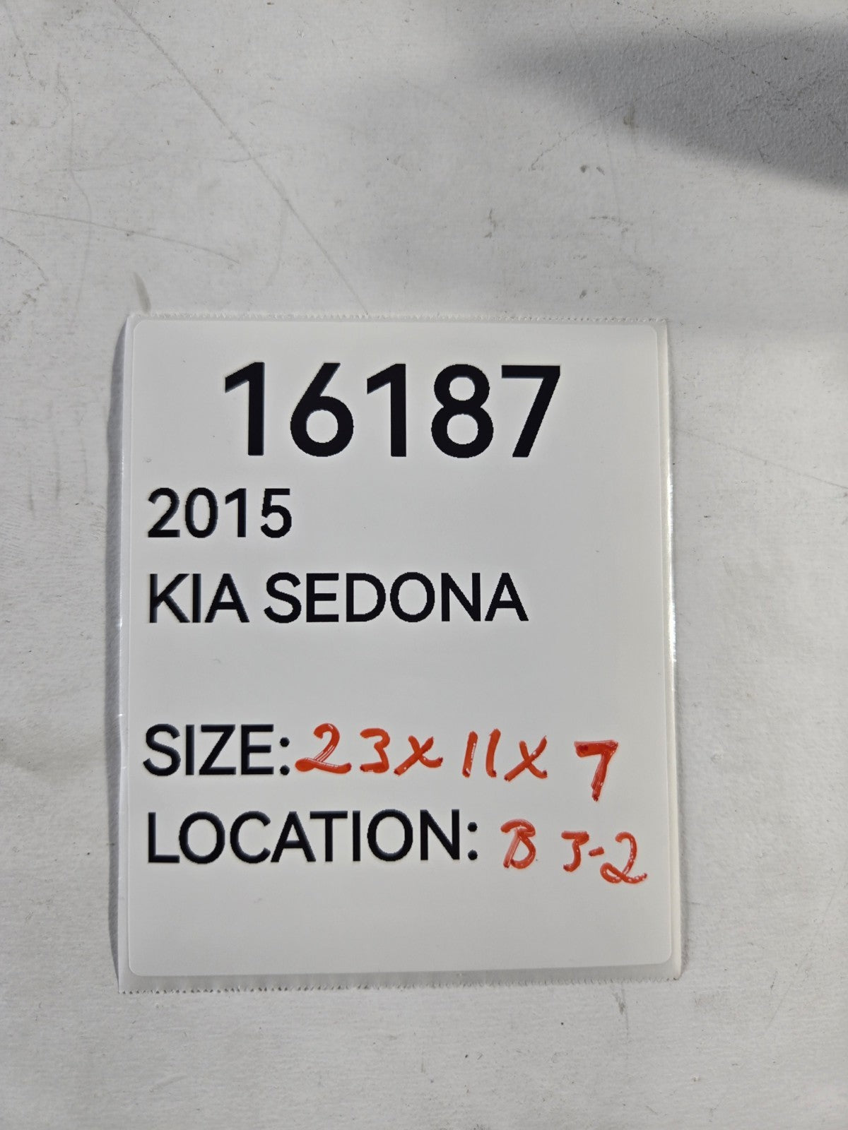 2015 2018 Kia Sedona Right Passenger Side Front Dash Lower Trim Cover Panel OEM
