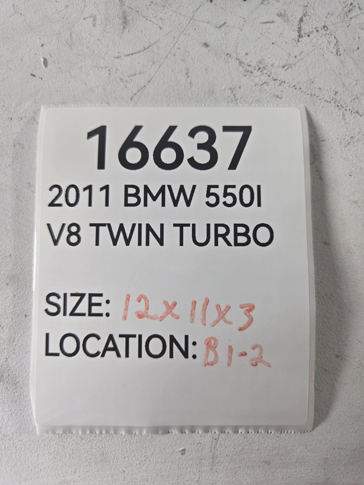 2010 2017 BMW 528i 550i Left Or Right Front Suspension Upper Control Arm OEM