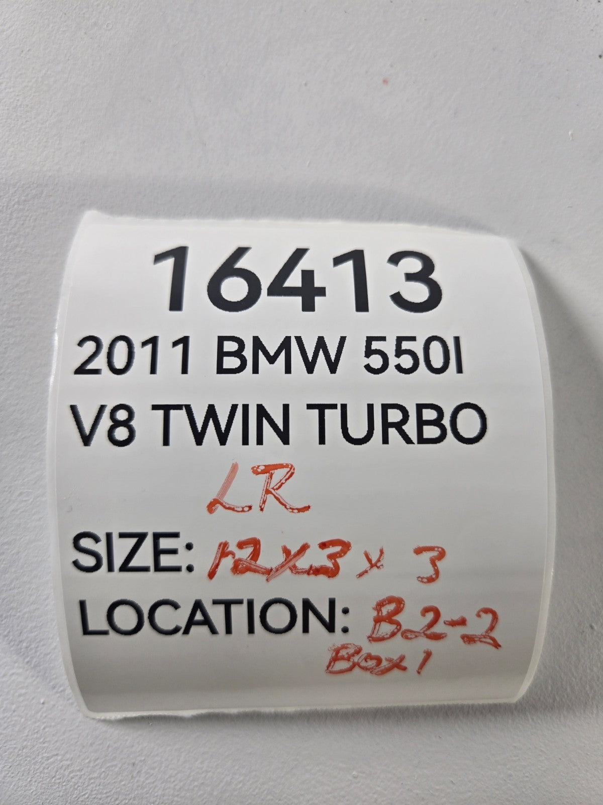 2011 2016 BMW 528i 550i Left Driver Side Rear Door Sun Shade Sunshade OEM