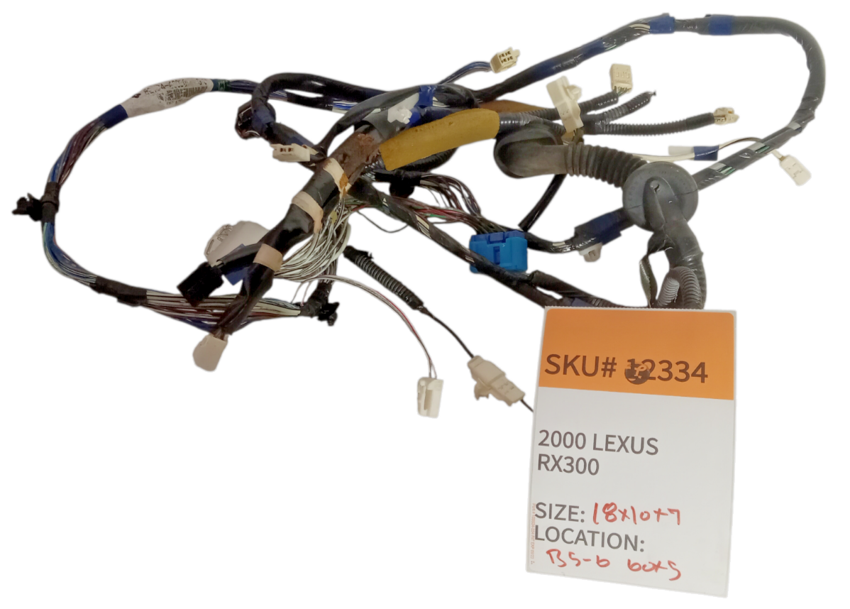 1999 2001 Lexus RX RX300 Rear Trunk Lift Gate Wire Wiring Harness OEM 8218448030