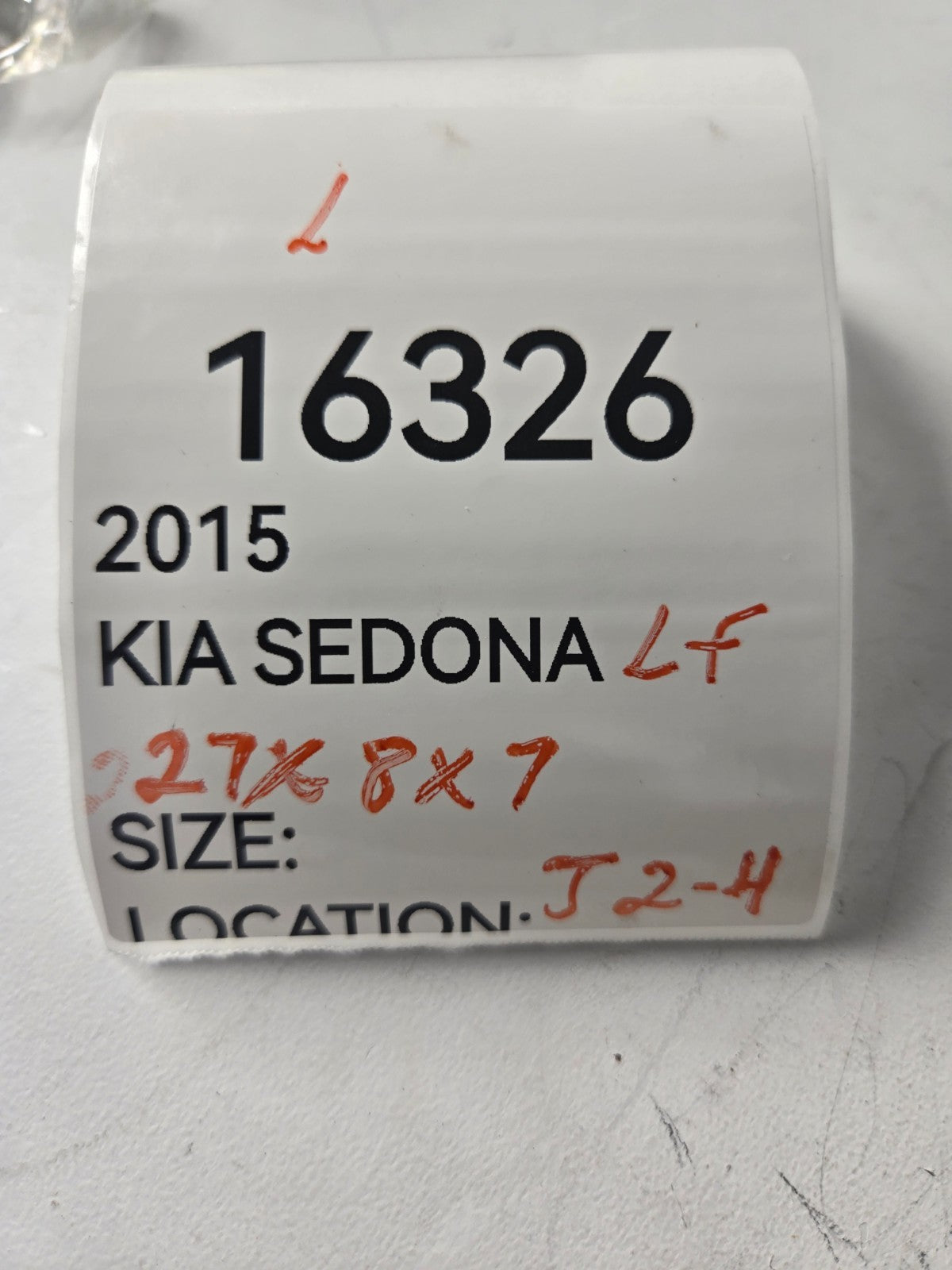 2015 2018 Kia Sedona Left Driver Front Suspension Shock Absorber Coil Spring OEM