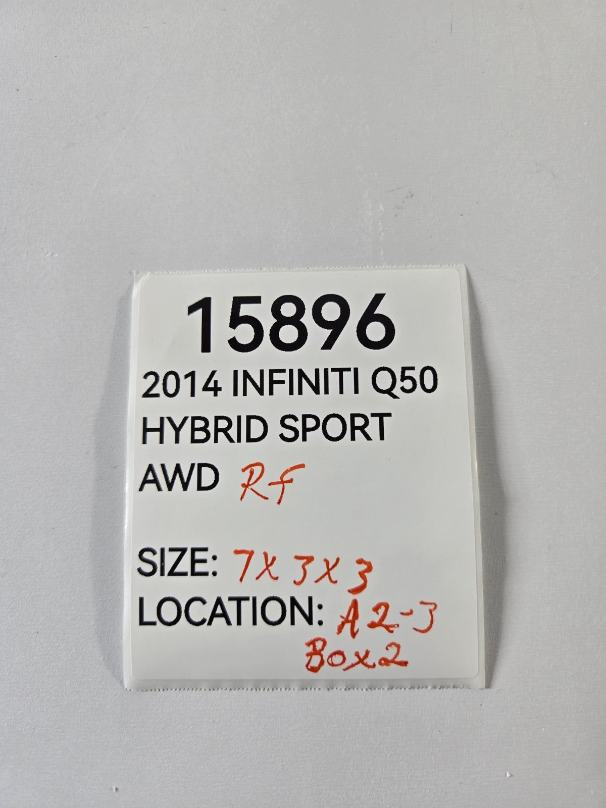 2014 2024 Infiniti Q Q50 Right Passenger Front Door Check Strap Rod Stopper OEM