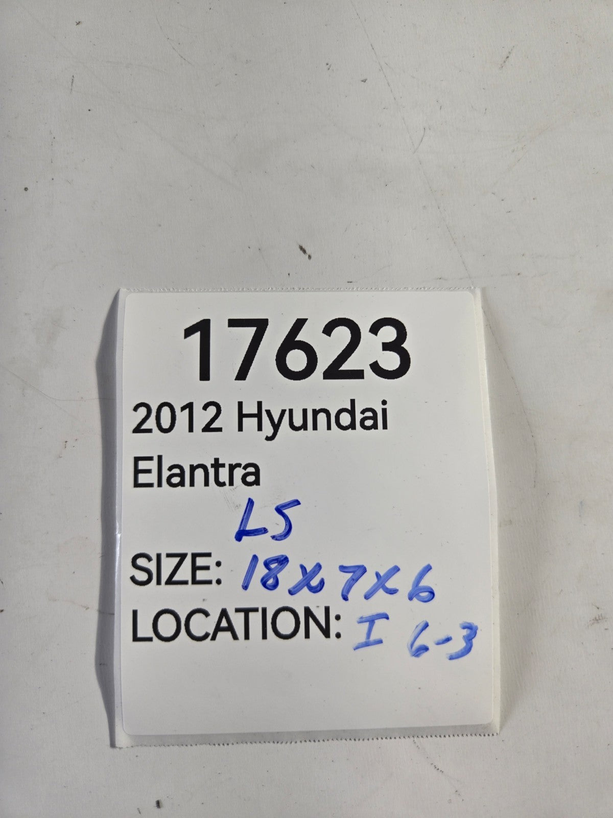 2011 2015 Hyundai Elantra 1.8L Right Passenger Side Radiator Shield Cover Panel