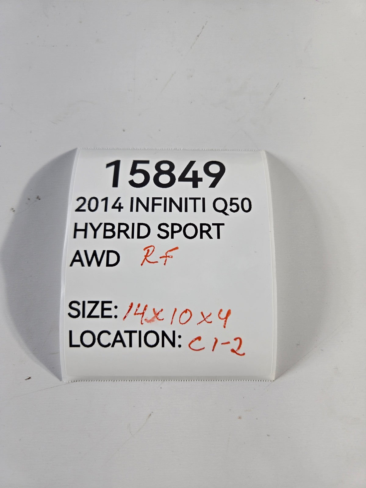 2014 2024 Infiniti Q50 Right Passenger Front Radiator Core Support Bracket OEM