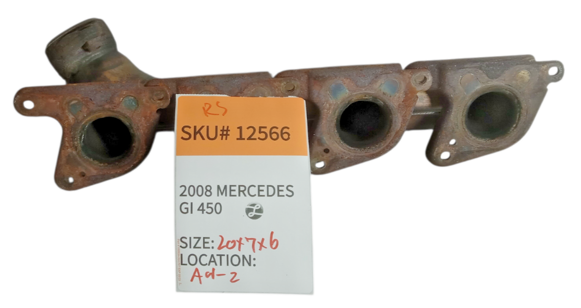 2008-2012 Mercedes-Benz GL450 Right Side Exhaust Manifold 2731402609 OEM 12566