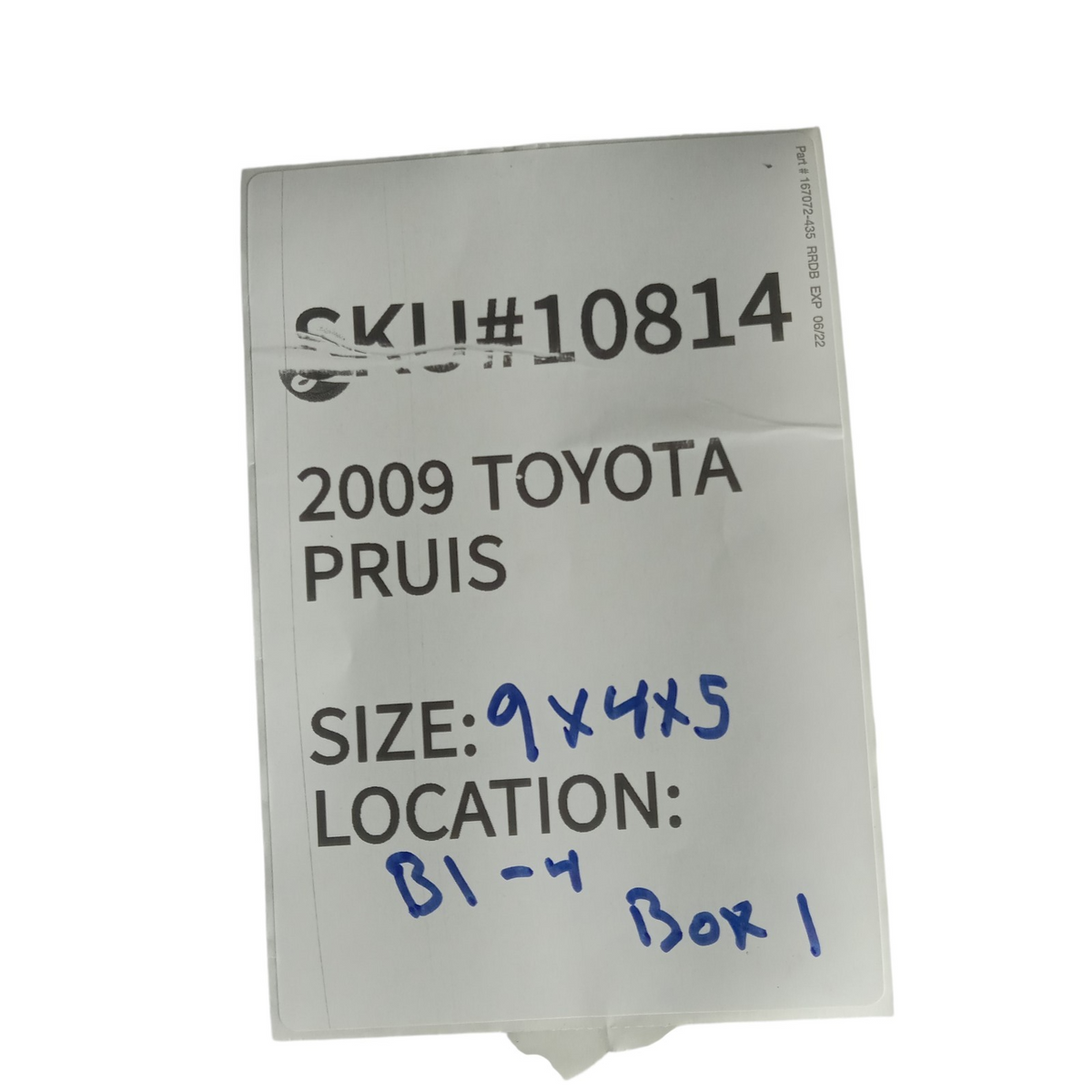 2004-2009 Toyota Prius Right Front Door Speaker Tweeter Cover Trim OEM 10814