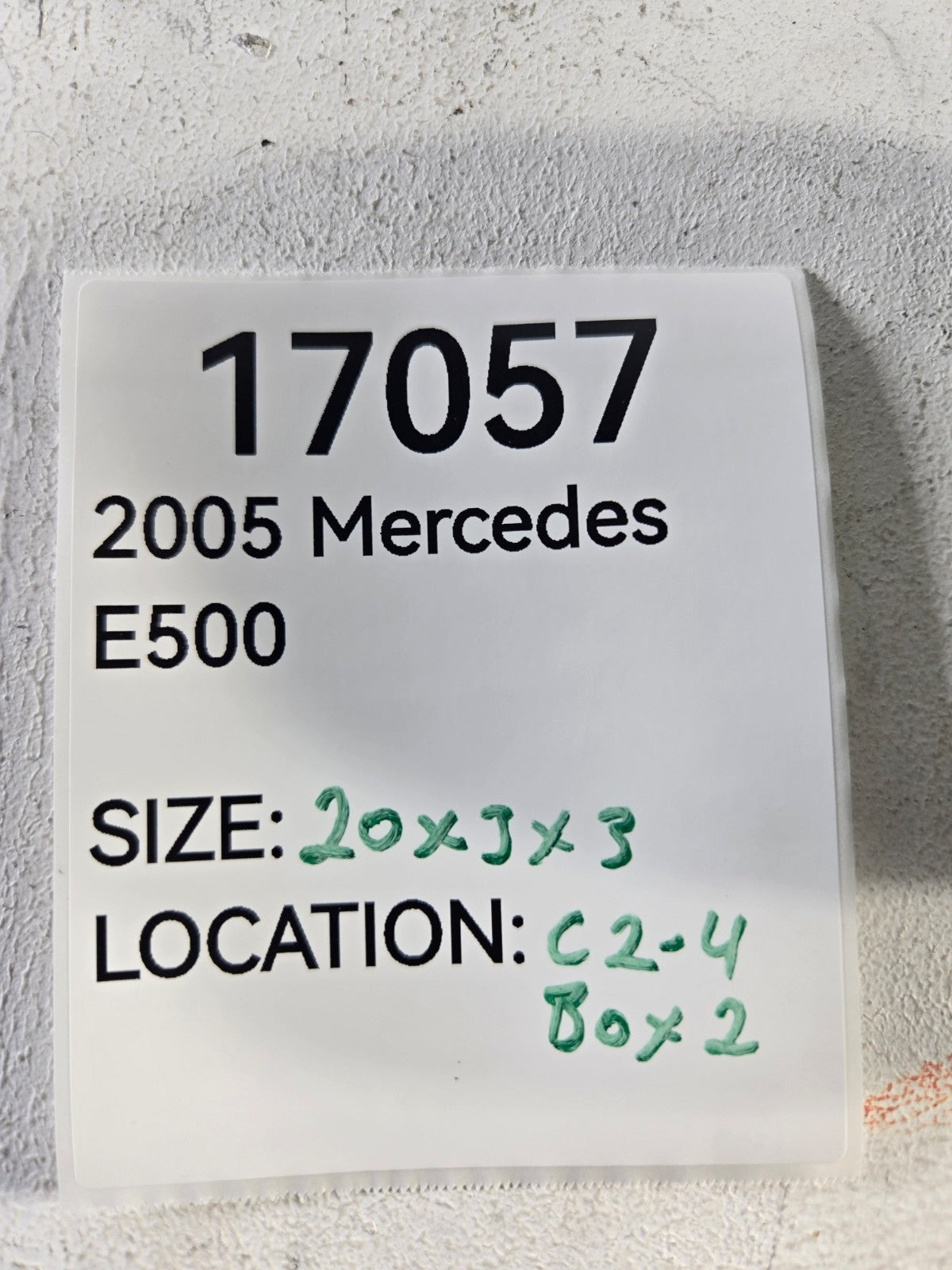 2003 2006 Mercedes Benz E500 Left Driver Front Windshield Wiper Arm 2118200344