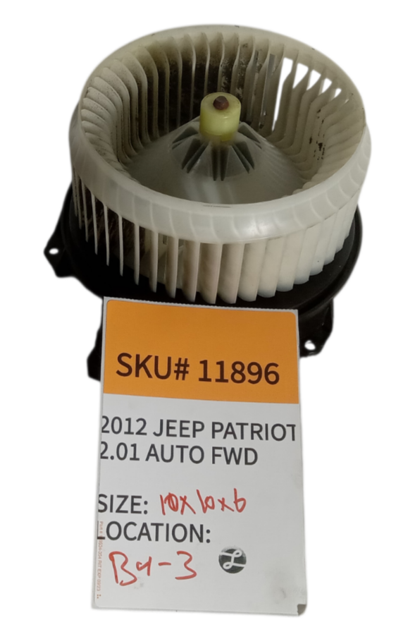 2012-2015 Jeep Patriot A/C Air Conditioner Heater Blower Fan Motor OEM 11896