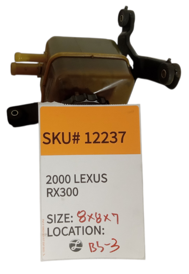 1999 2003 Lexus RX RX300 3.0L Power Steering Pump Reservoir Cap Bracket OEM