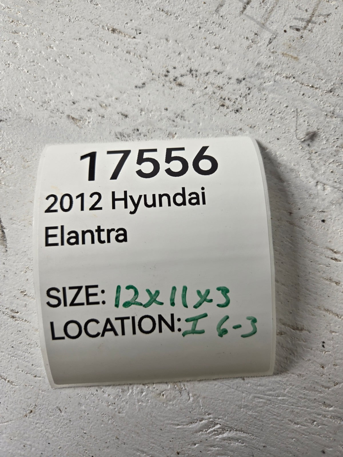 2011 2012 2013 2014 2015 Hyundai Elantra Sedan Battery Tray Cover OEM 371503X000