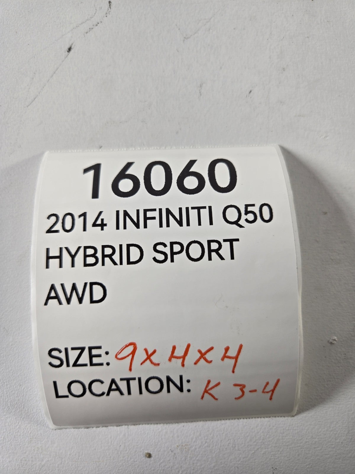 2014 2018 Infiniti Q50 Hybrid Battery To Starter Cable Wire Harness 241104GA0C