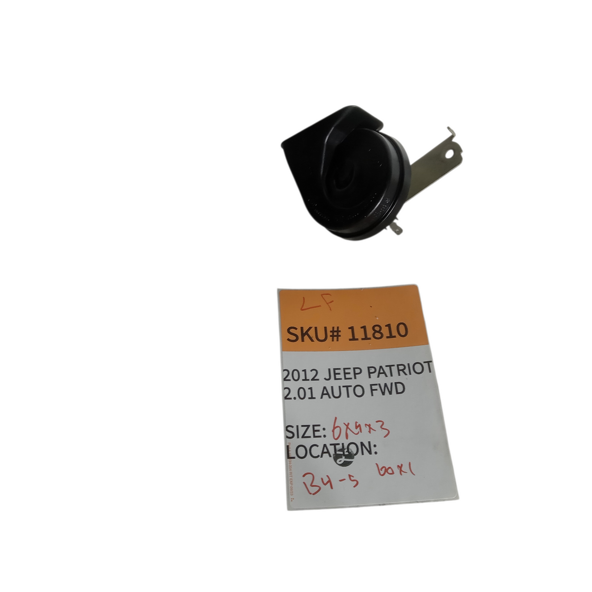2012-2015 Jeep Patriot Left Front Low Note Tone Horn 5026979AC OEM 11810