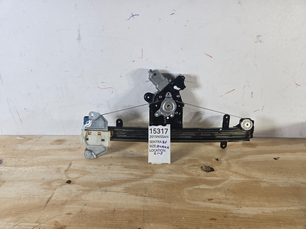 2013-2019 Nissan Sentra Right Front Door Window Regulator Motor RH Side OEM 5317