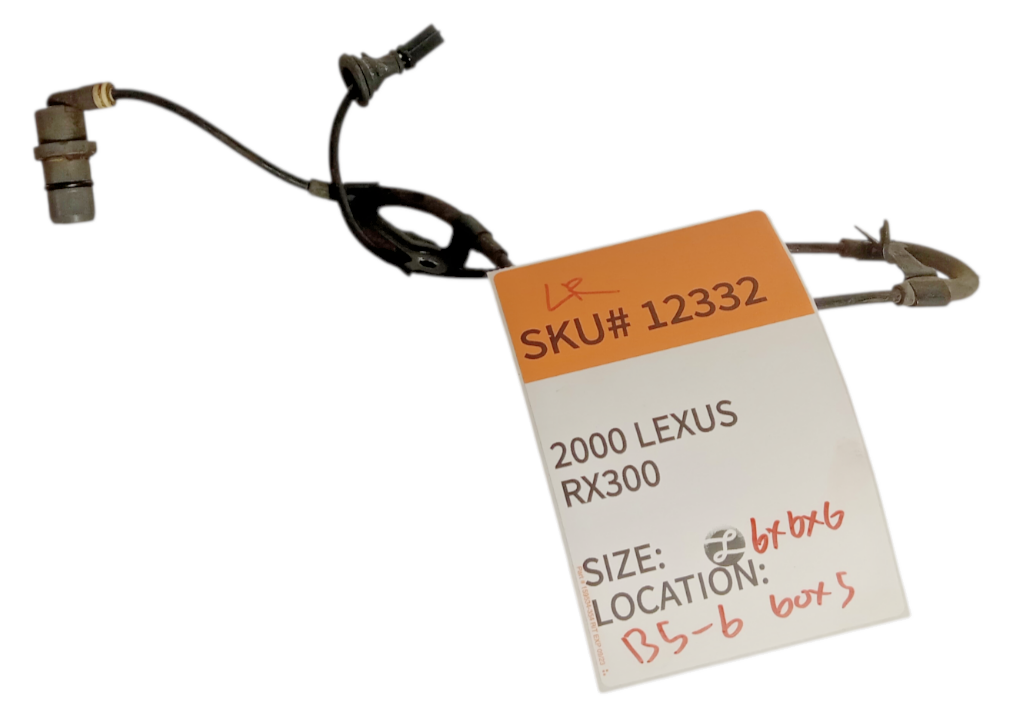 1999 2003 Lexus RX RX300 Left Driver Rear Wheel ABS Speed Sensor OEM 8954648020