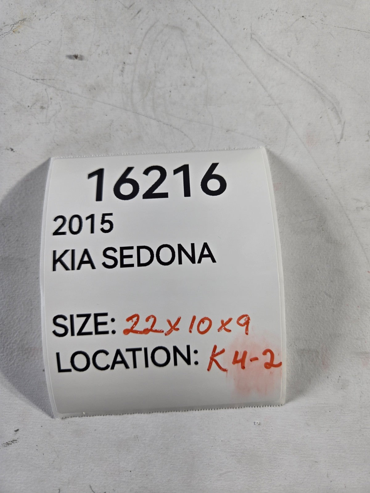 2015 2021 Kia Sedona Dash Instrument Glove Storage Box Compartment W Cooling OEM