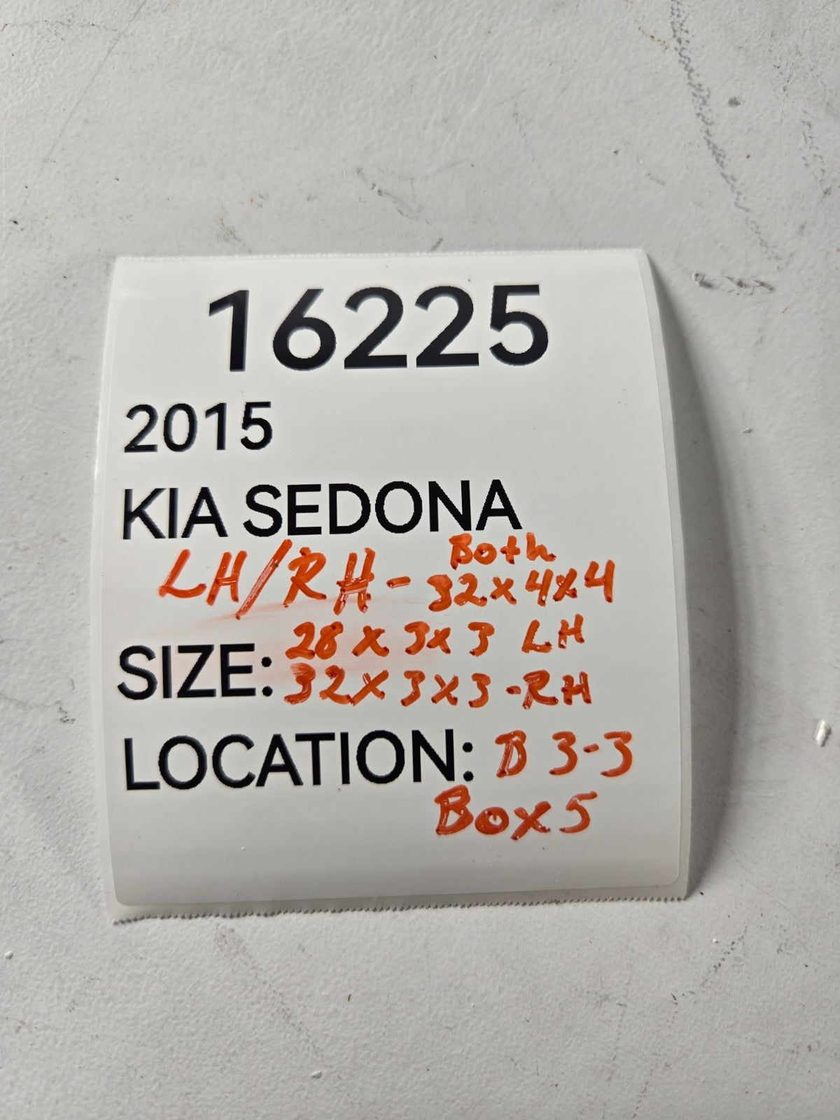 2015 2021 Kia Sedona Left Driver Right Passenger Front Windshield Wiper Arm OEM