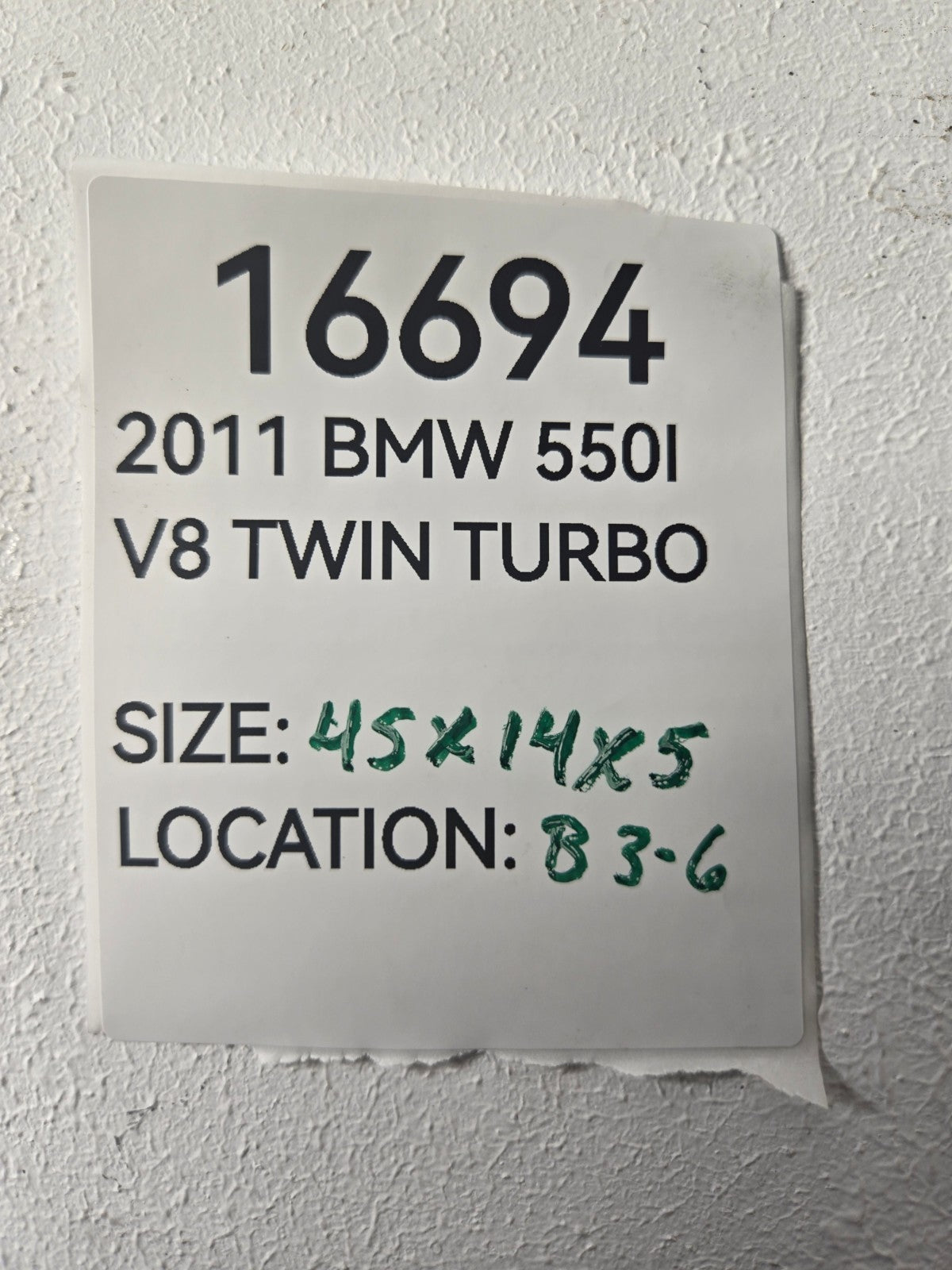2010 2016 BMW 528i 535d 550i Front Suspension Stabilizer Sway Bar Link Rod OEM