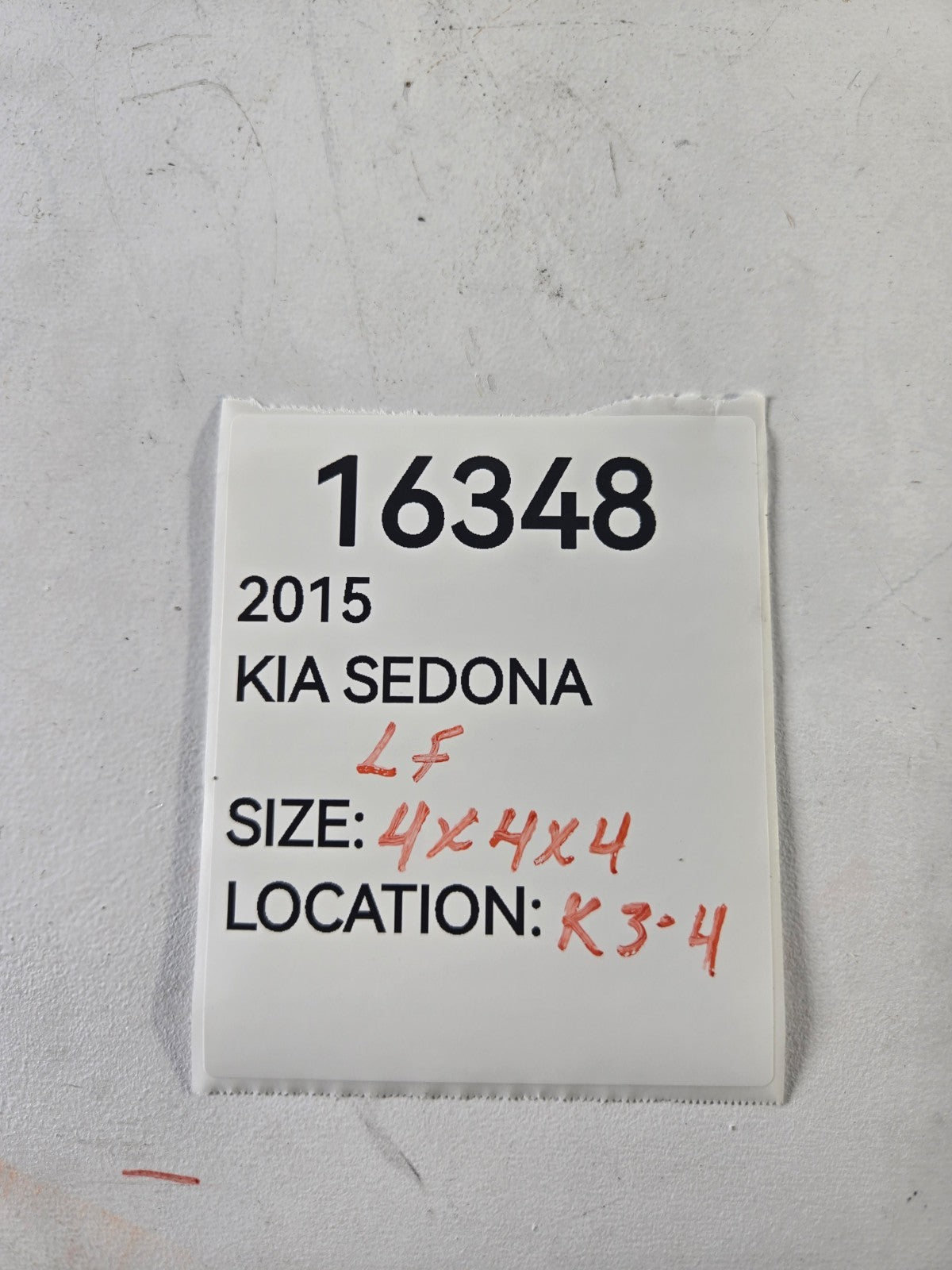 2015 2021 Kia Sedona Left Driver Side Front Wheel Speed ABS Sensor OEM