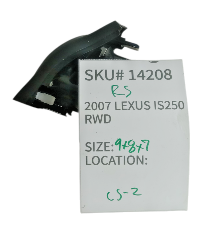2007-2008 Lexus IS250 Right Dash A/C Airvent Heater Air Vent Black OEM 14208