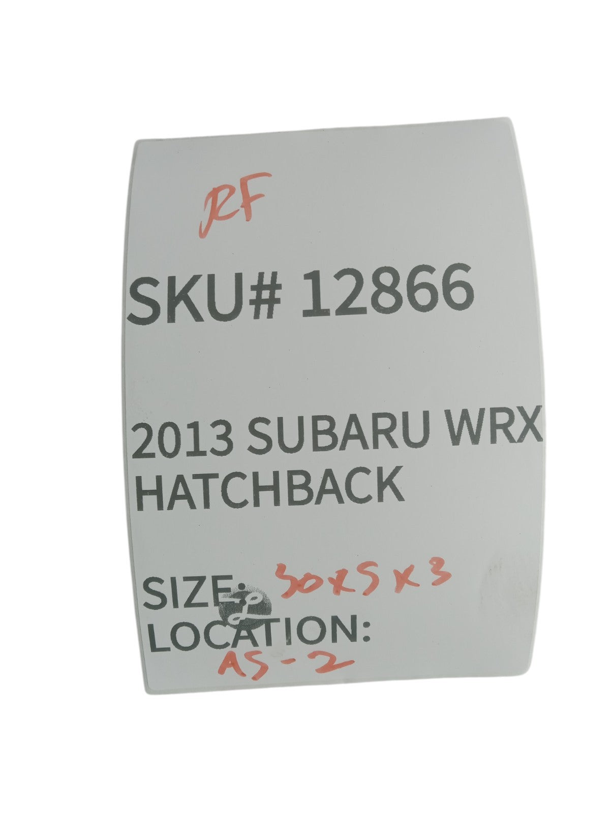 2011-2014 Subaru Impreza Right Front Windshield Wiper Arm OEM 12866
