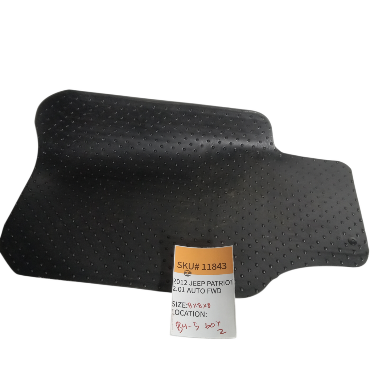 2012-2015 Jeep Patriot Left Front Floor Mat Driver LH 001616R01 Black 11843