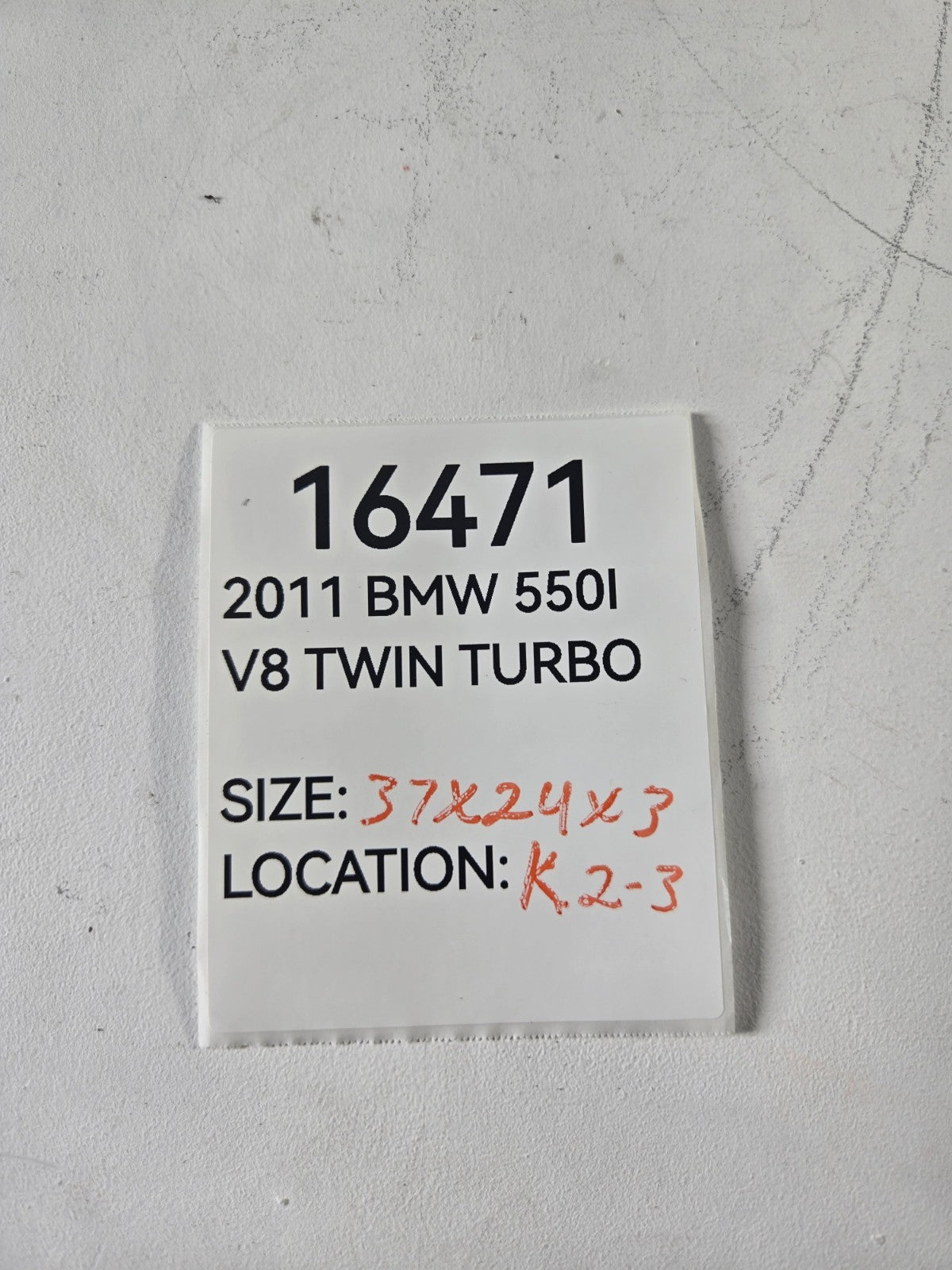 2010 2016 BMW 528i 535d 550i M5 Sunroof Moonroof Sun Moon Glass OEM 54107399483