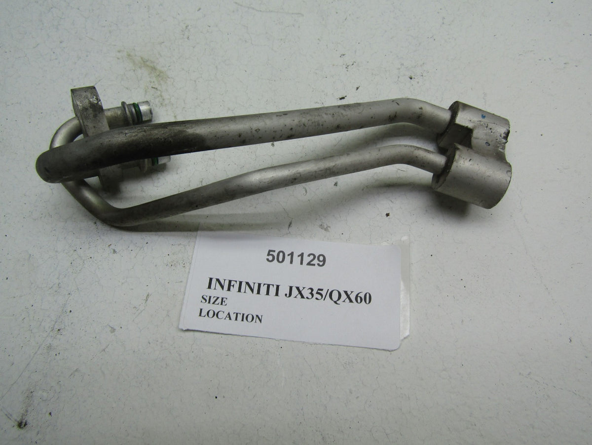 2013 Infiniti JX35 air condition condenser ac hose line connector tube pipe OEM