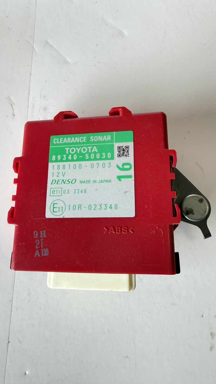Lexus LS460 Clearance Warning Computer Assembly 89340-50030 Genuine OEM