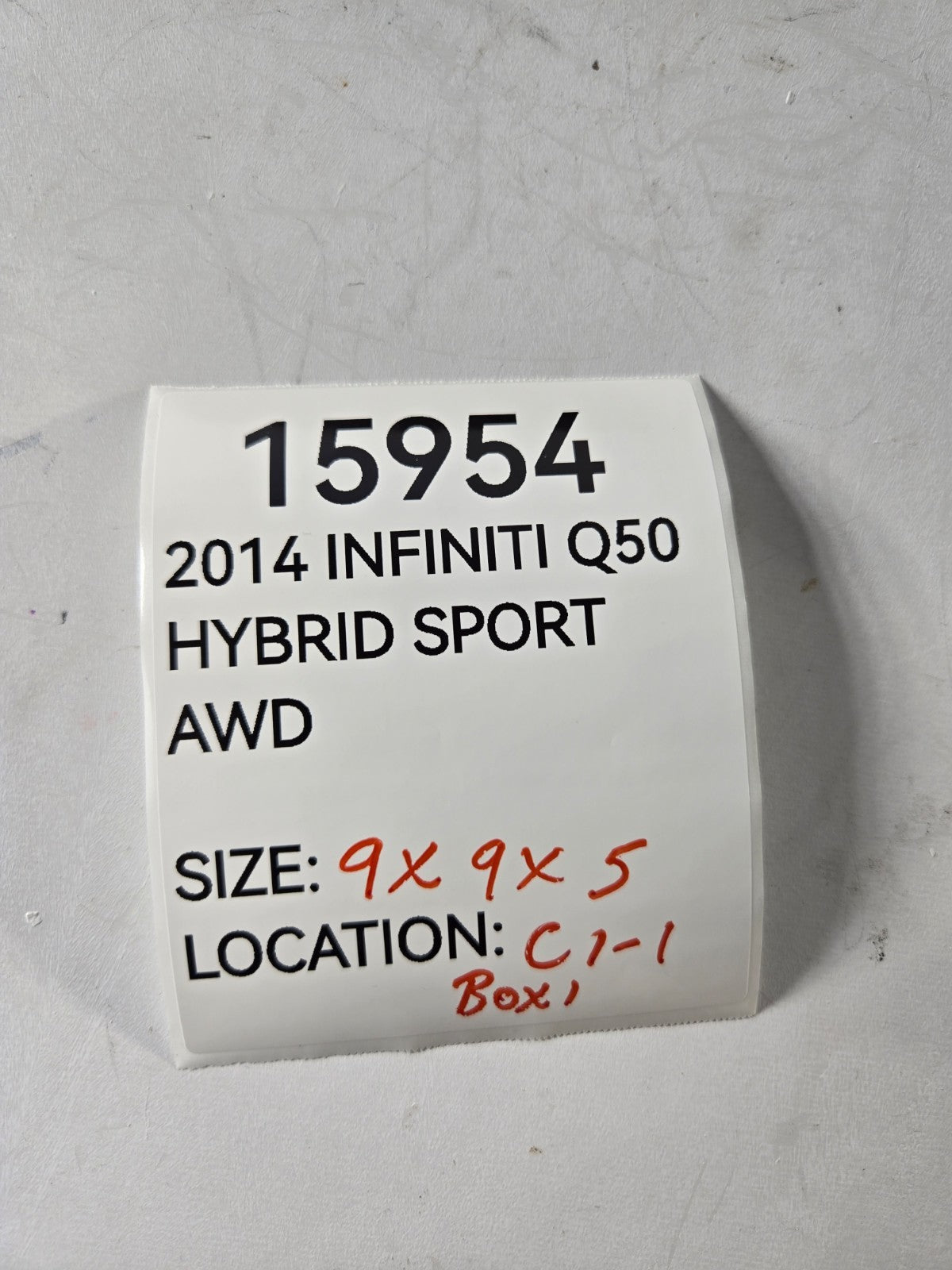2014 2020 Infiniti Q50 Left Or Right Rear Seat Head Rest Headrest Gray OEM