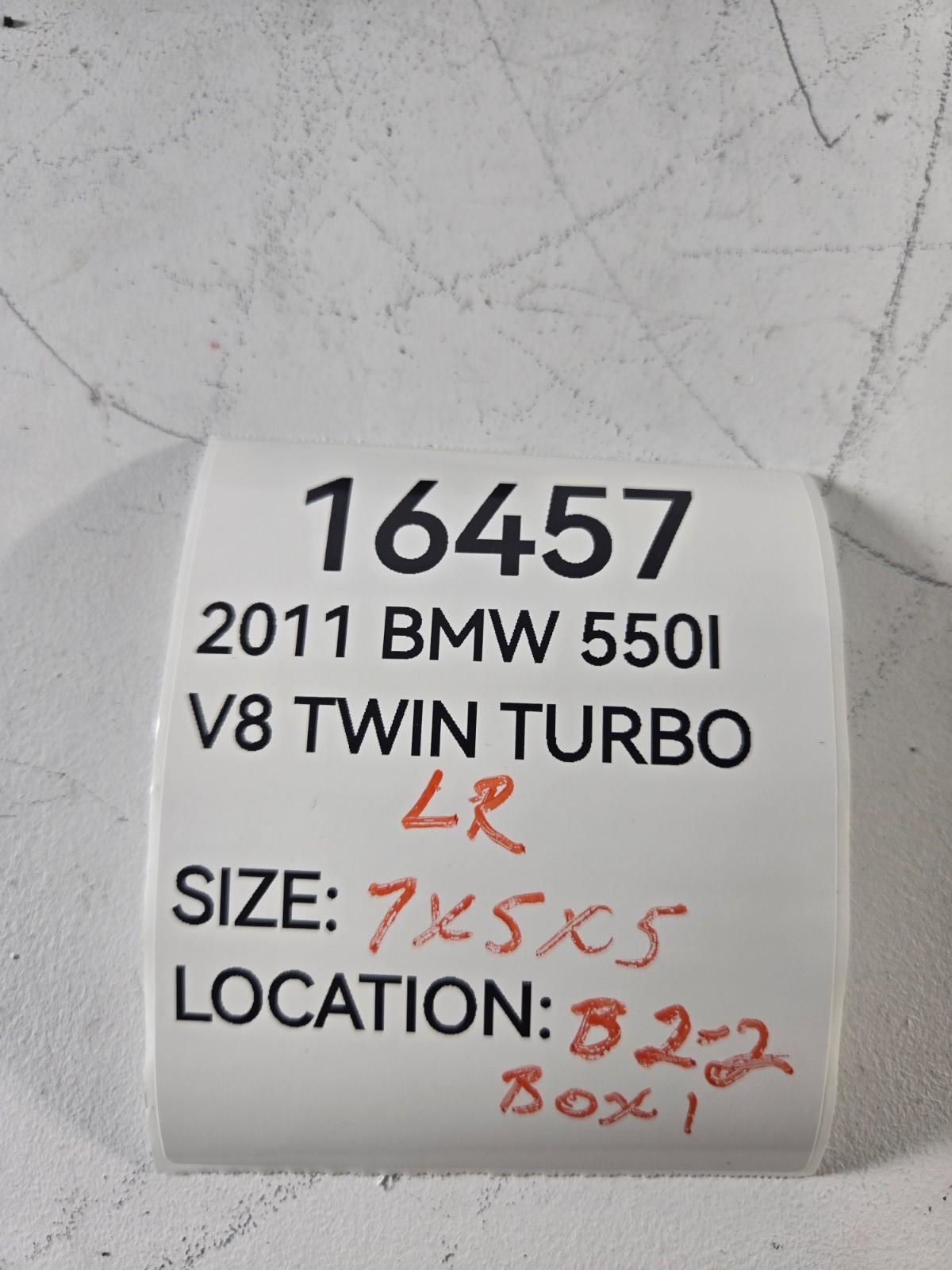 2006 2017 BMW 550i GT xDrive Left Driver Rear Door Lock Latch Actuator OEM