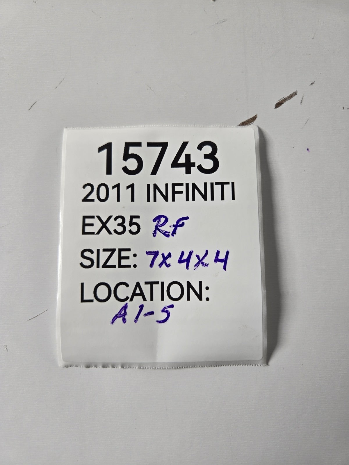 2008 2017 Infiniti EX35 QX50 Right Passenger Front Door Check Hinge Hinges OEM
