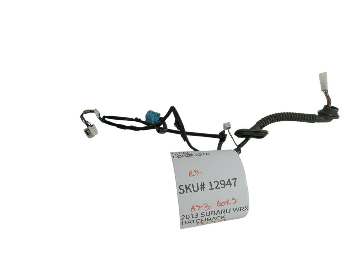 2011-2014 Subaru Impreza Right Rear Door Wire Wiring Harness 81822FG000 OEM 2947