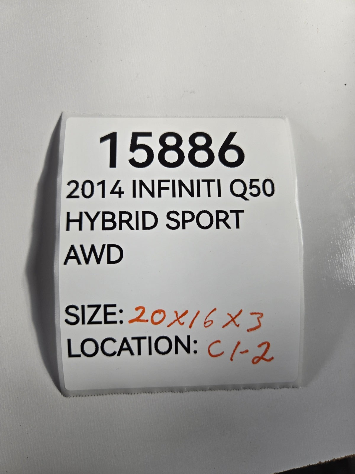 2014 2024 Infiniti Q Q50 Left Driver Side Front Brake Fluid Lid Panel Cover OEM