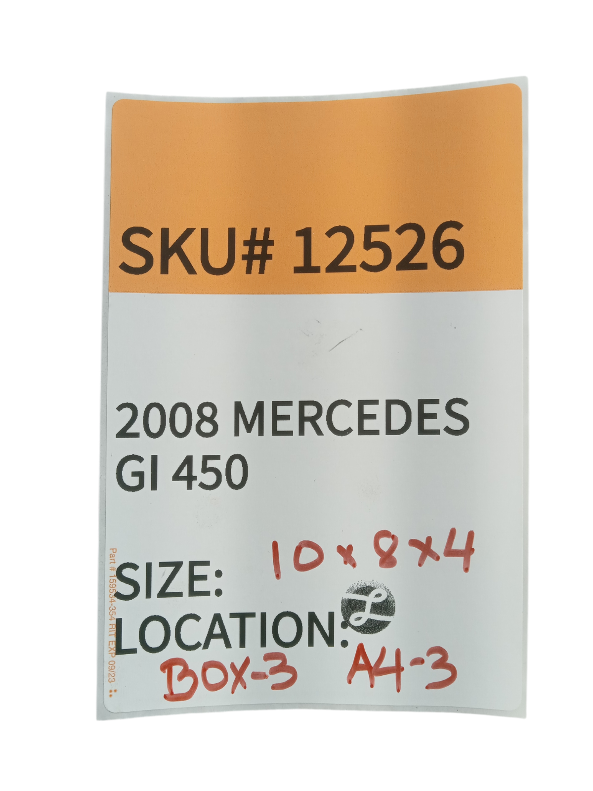 2008-2012 Mercedes-Benz GL450 Sirius Satellite Radio Receiver OEM 12526