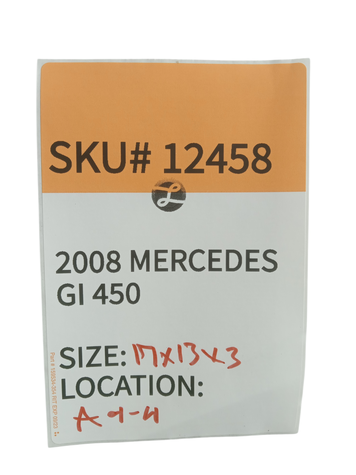 2008-2014 Mercedes-Benz GL450 Rear Right Trunk Storage Panel Cover OEM 2458