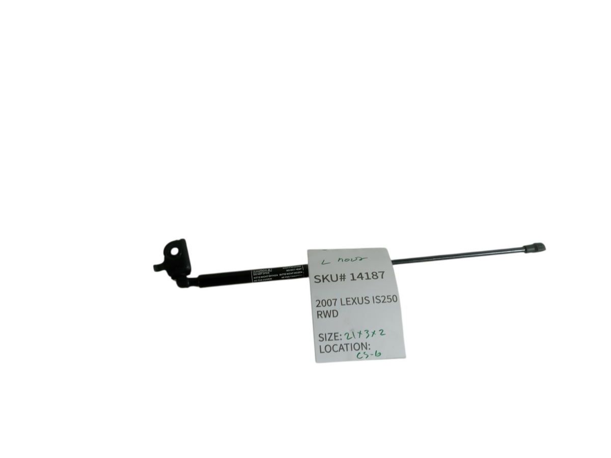 2007-2008 Lexus IS250 Left Front Hood Bonnet Lift Support Strut OEM 14187