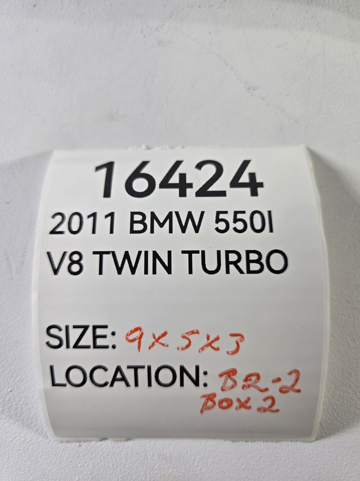 2010 2017 BMW 528i 550i Anti Theft Locking Control Module CAS OEM 61356809372