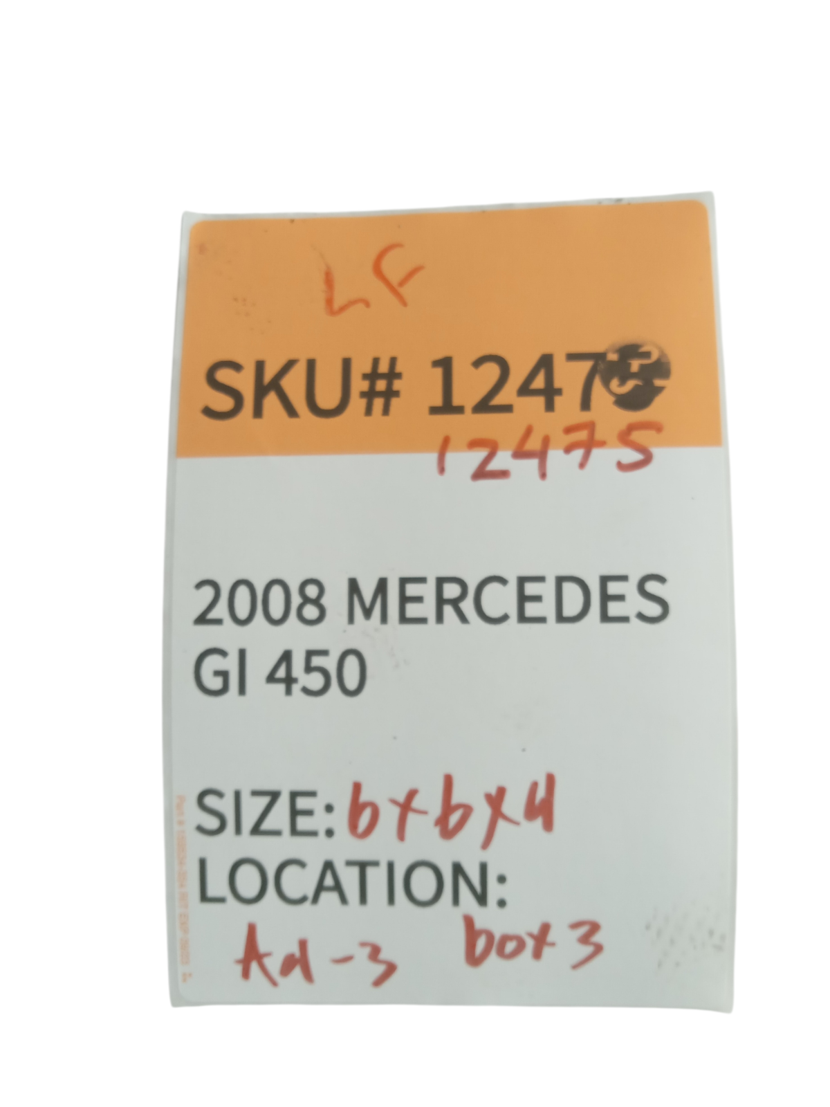 2008-2014 Mercedes-Benz GL450 Front Suspension Leveling Sensor OEM 12475
