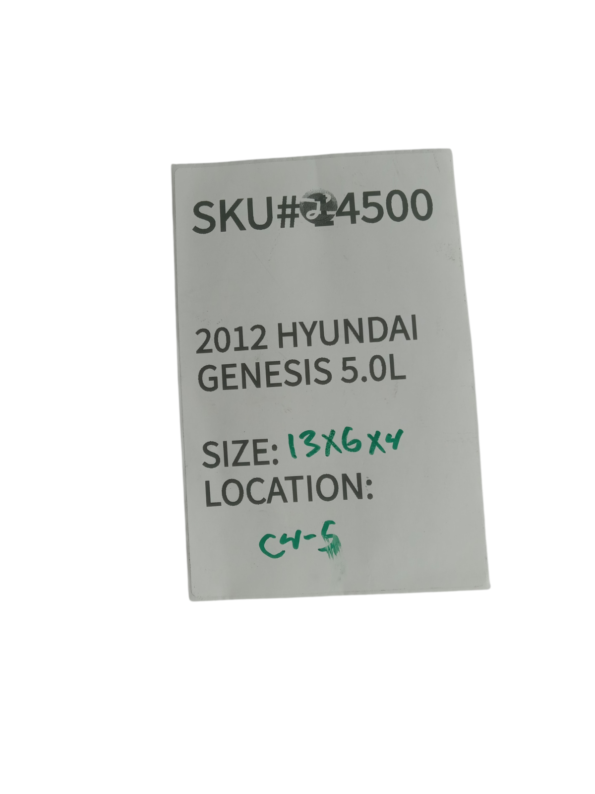 2012-2014 Hyundai Genesis LH RH Rear Member Support Stay Bracket Set OEM 14500