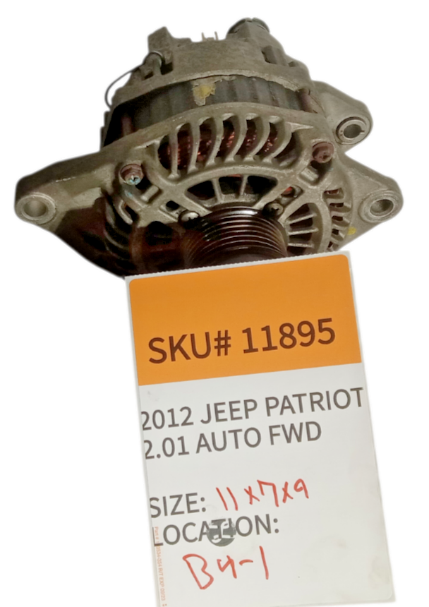 2012-2015 Jeep Patriot 2.0L 2.4L 120AMP Engine Alternator 4801323AK OEM 11895