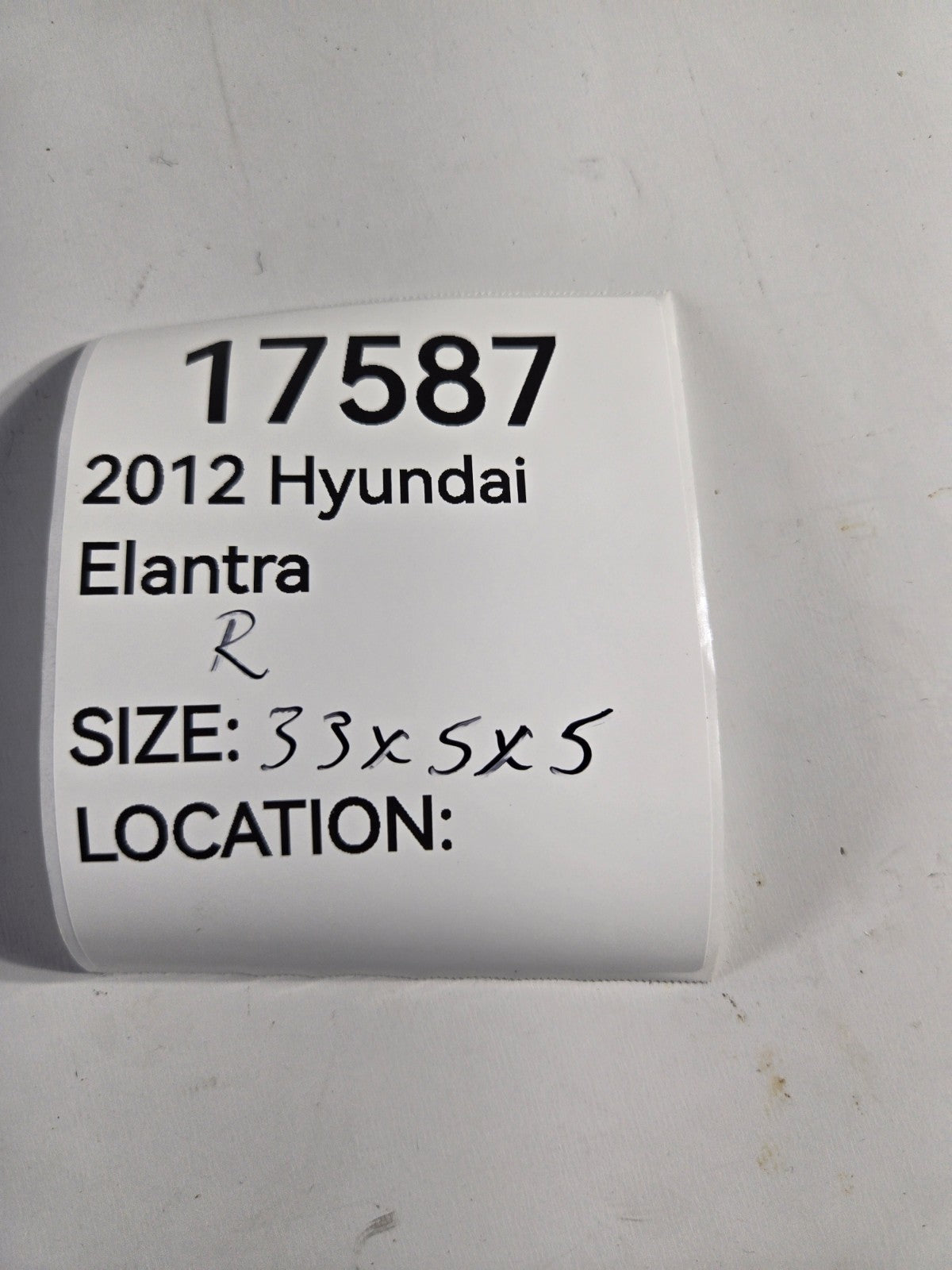 2011 2015 Hyundai Elantra Right Passenger Front Windshield Wiper Arm OEM