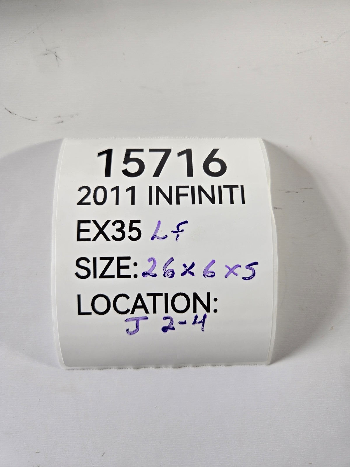 2008 2016 Infiniti RWD EX35 EX37 QX50 Left Driver Front Shock Absorber Strut OEM
