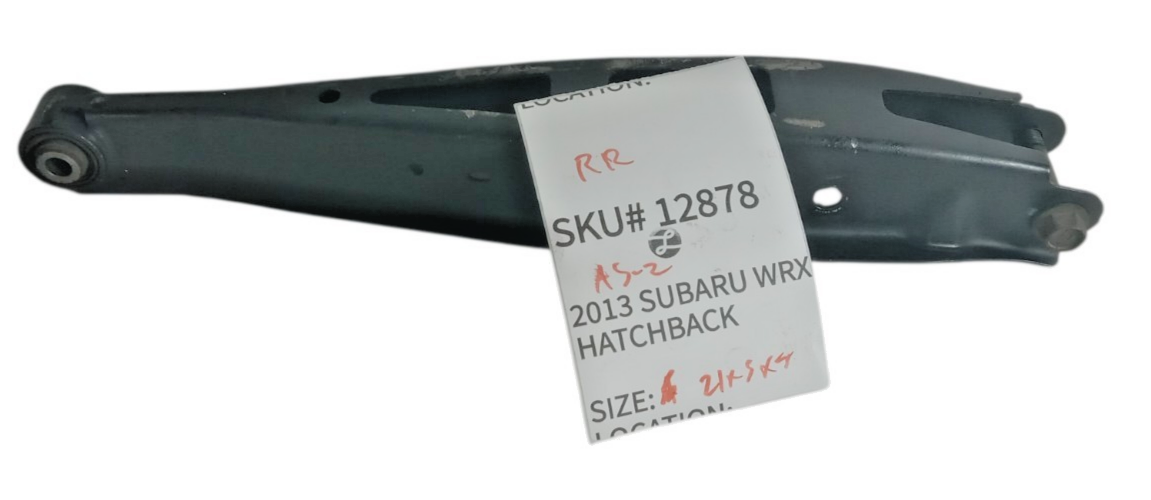 2011-2014 Subaru Impreza Right Rear Lower Trailing Control Arm RH Side OEM 12878