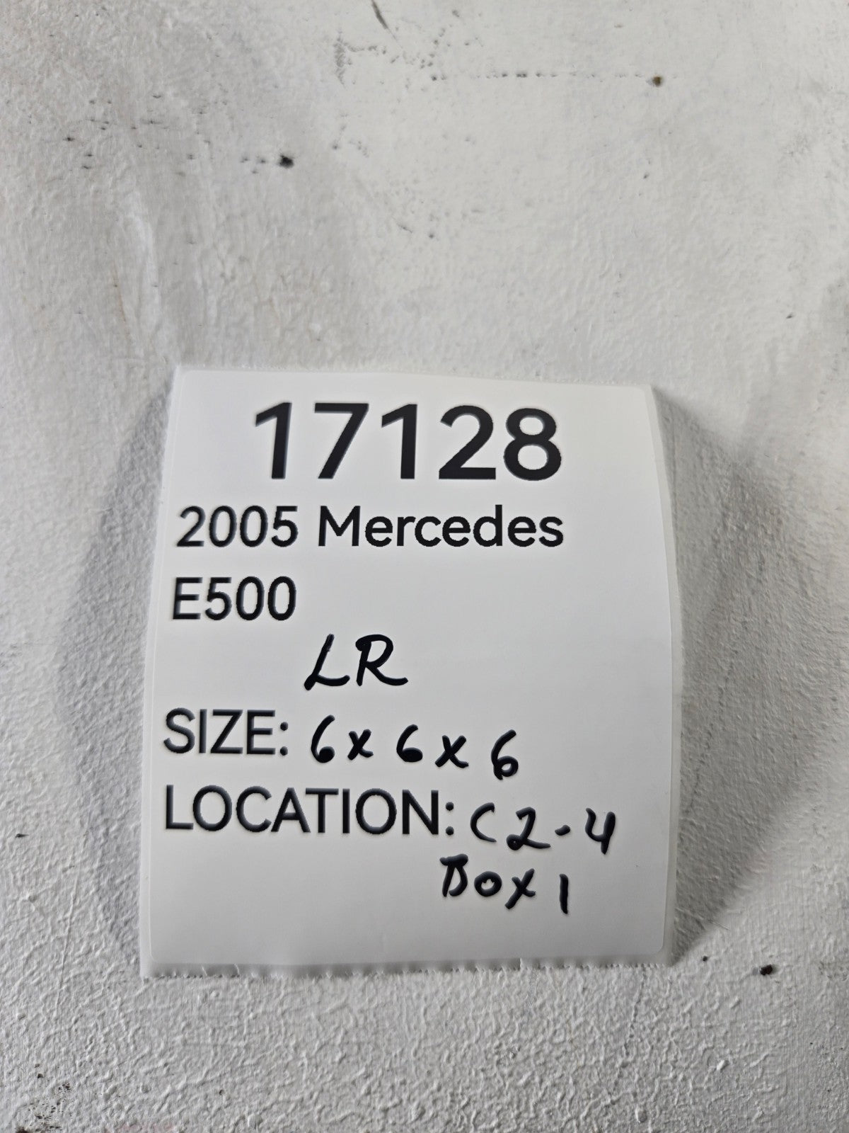 2003 2009 Mercedes Benz E320 E500 Left Or Right Rear Wheel Speed ABS Sensor OEM
