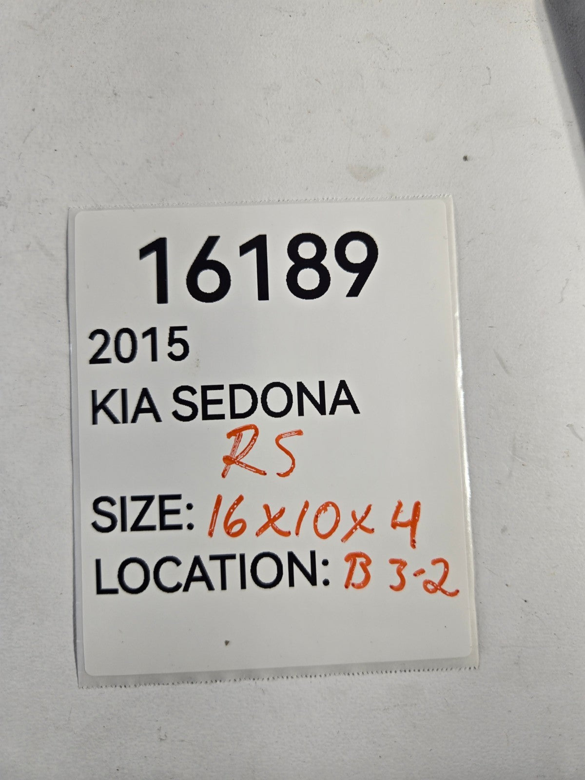 2015 2021 Kia Sedona Right Passenger Front Cowl Kick Trim Cover OEM 85824A9000