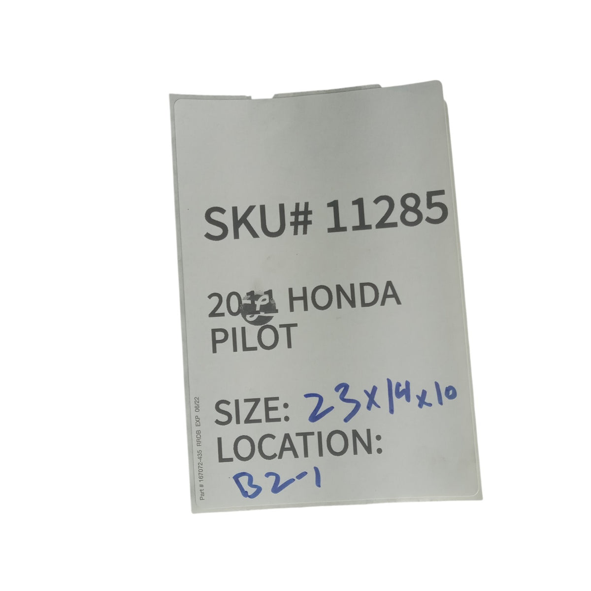 2009-2011 Honda Pilot Exl Ignition Switch Without Key OEM 11285