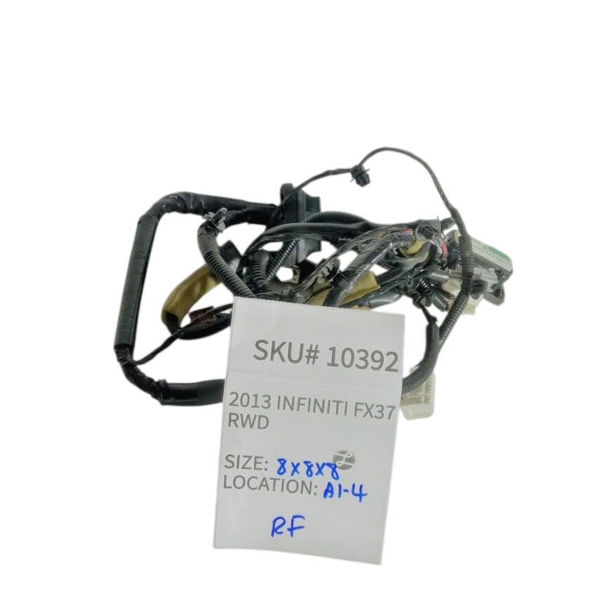 2013 Infiniti FX37 Right Front Door Wire Wiring Harness 241241CA2A OEM 10392