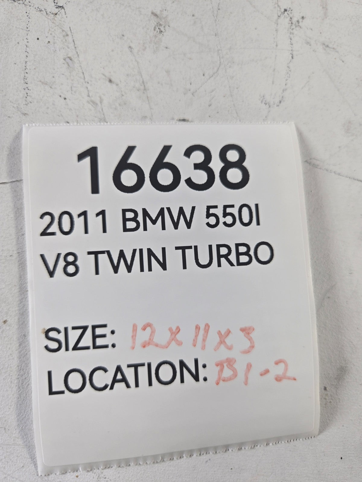 2010 2017 BMW 528i 550i Left Or Right Front Suspension Upper Control Arm OEM